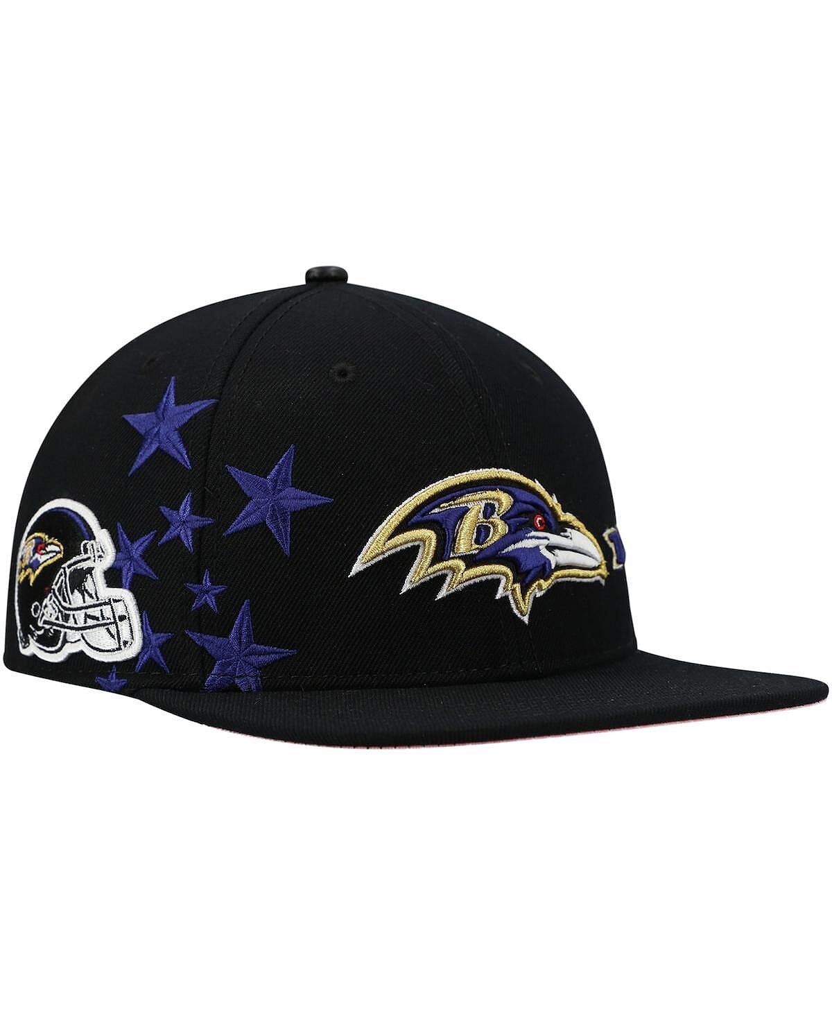 

Мужская бейсболка Baltimore Ravens Black Stars Snapback Pro Standard