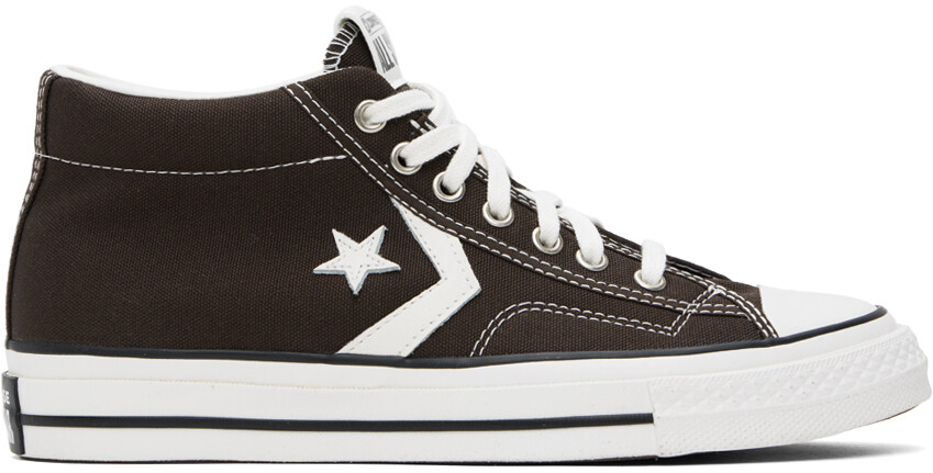 

Коричневые кроссовки средней высоты Star Player 76 Converse