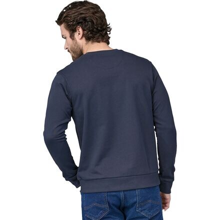 

Толстовка с круглым вырезом из органического сертифицированного хлопка мужская Patagonia, синий