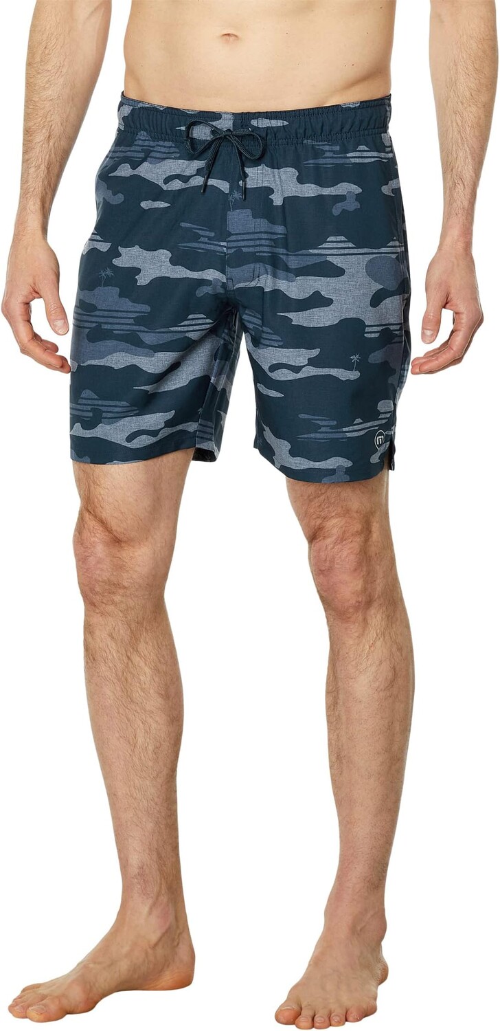 

Пляжные шорты TravisMathew Leader Board Shorts, цвет Blue Nights