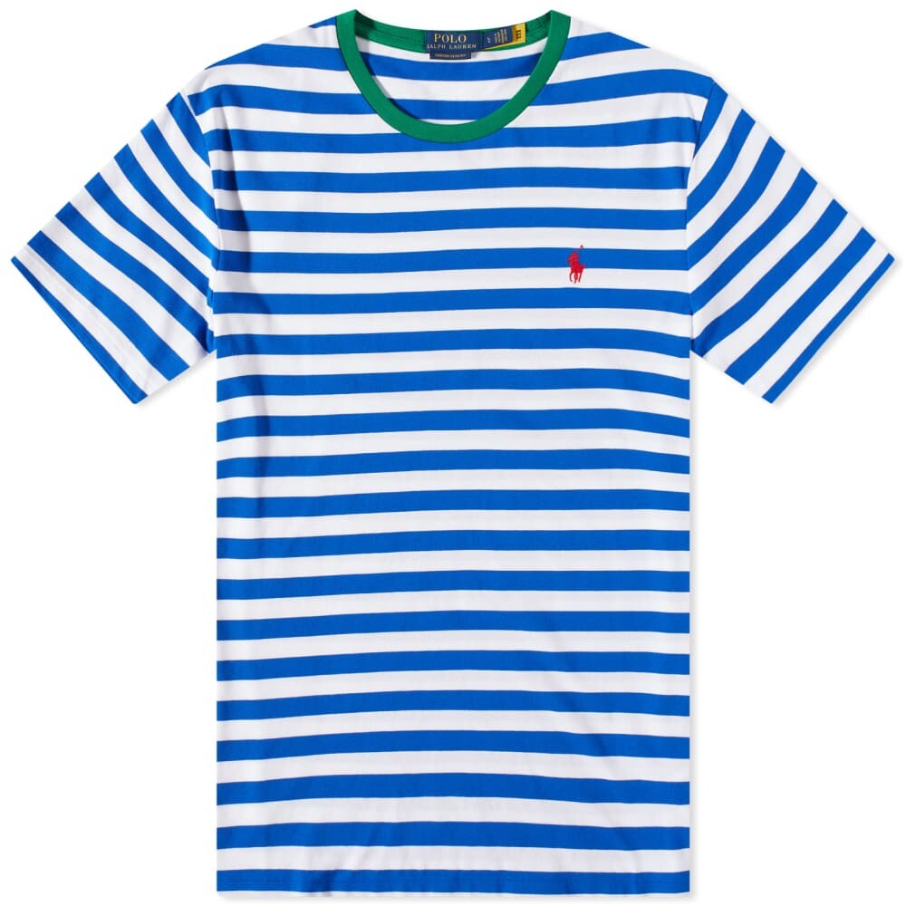 

Футболка в полоску Polo Ralph Lauren индивидуального кроя