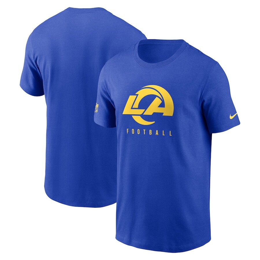 

Футболка с коротким рукавом Nike Los Angeles Rams, роял
