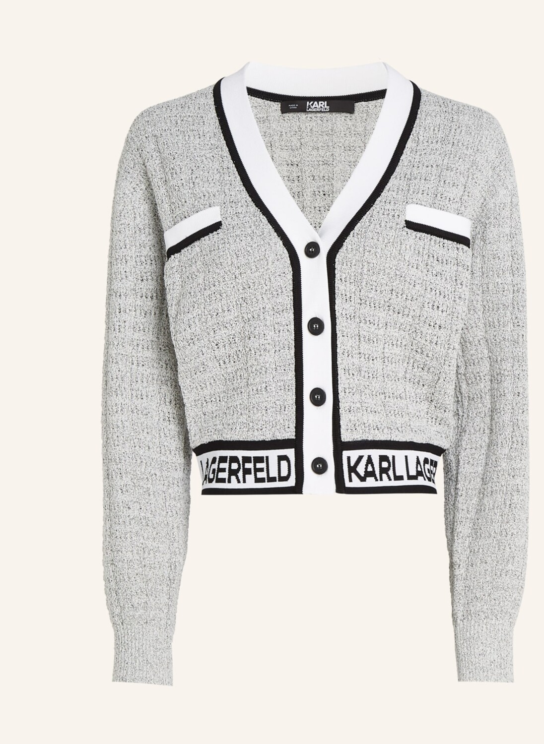 

Кардиган KARL LAGERFELD, белый