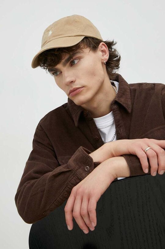 

Вельветовая рубашка Levi's, коричневый