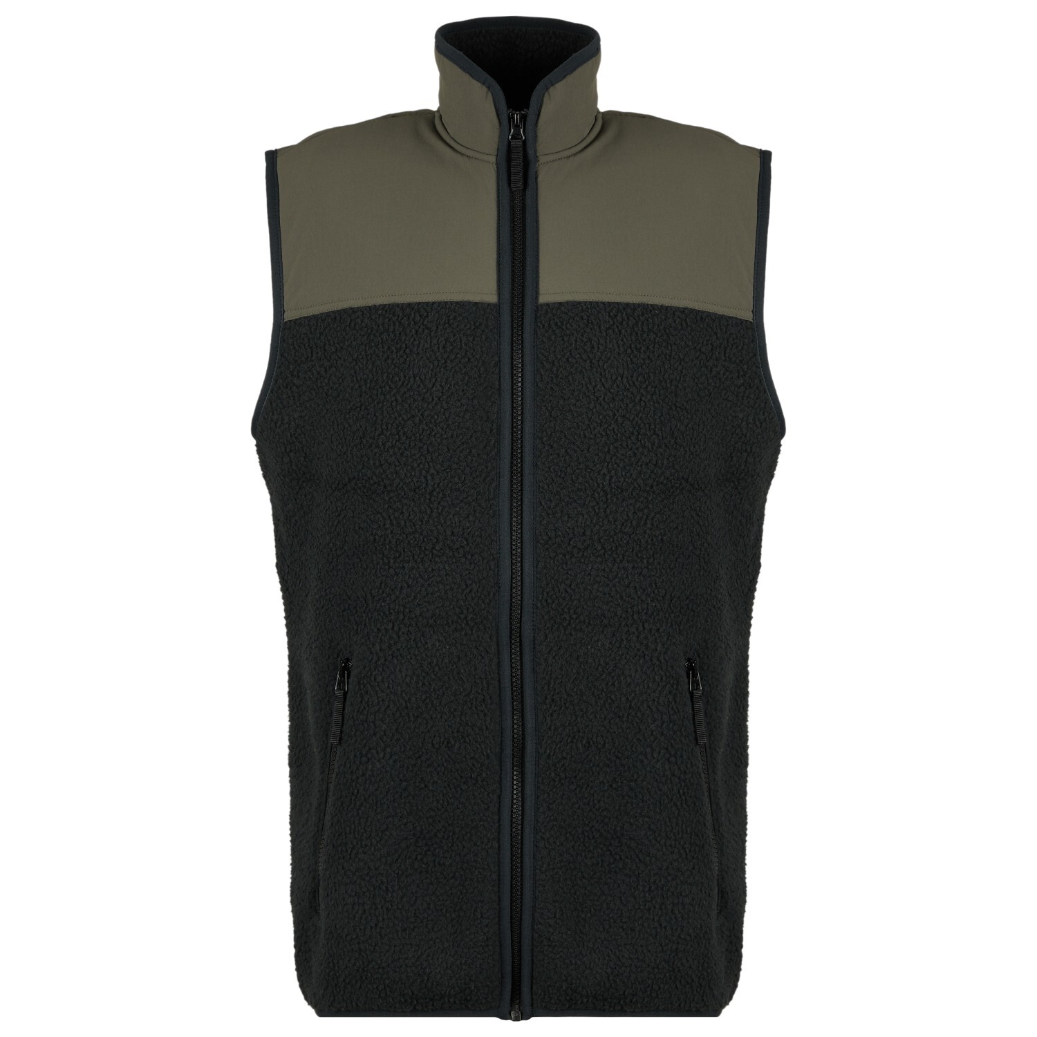 

Флисовый жилет Stoic NorrvikSt Pile Fleece Vest, цвет Black/Deep Brown