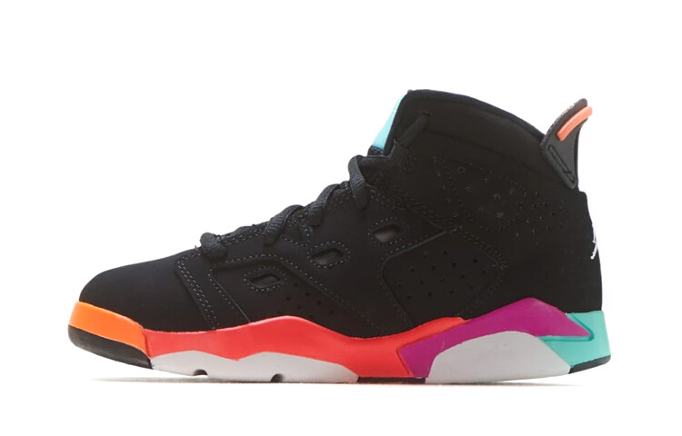 

Баскетбольные кроссовки Air 6 Kids PS High-top Black/Multicolor Jordan