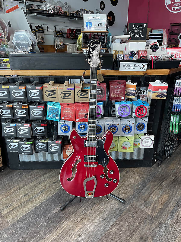 

Электрогитара Hagstrom Viking 2010s - Wild Cherry Transparent