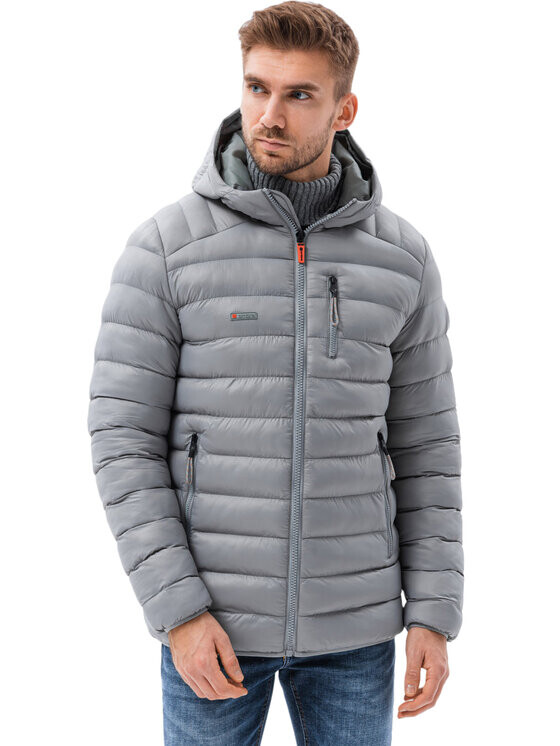 

Зимняя куртка regular fit Ombre, серый