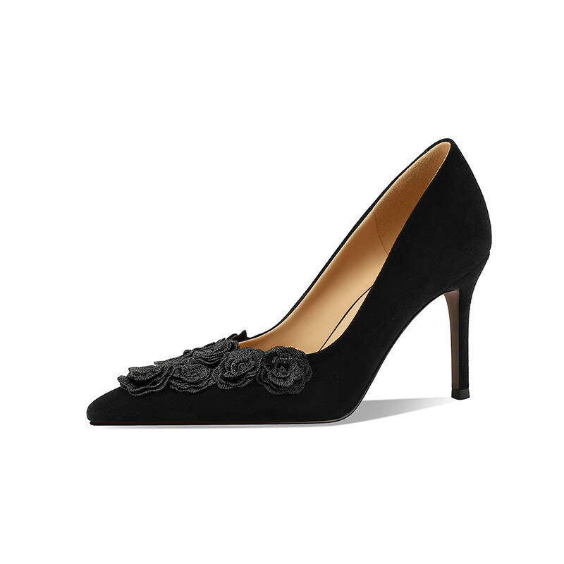 

Туфли женские на высоком каблуке Amazing Cure, цвет Black 8.5cm