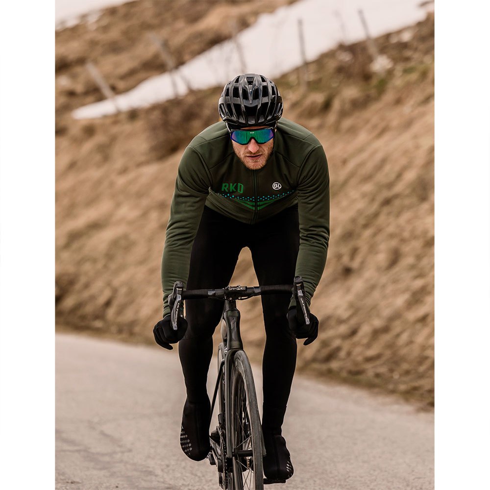 Куртка Bicycle Line Normandia-E Thermal, зеленый куртка bicycle line fiandre s2 thermal коричневый