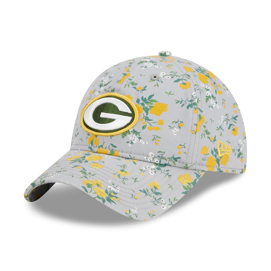 

Бейсболка New Era Green Bay Packers, серый