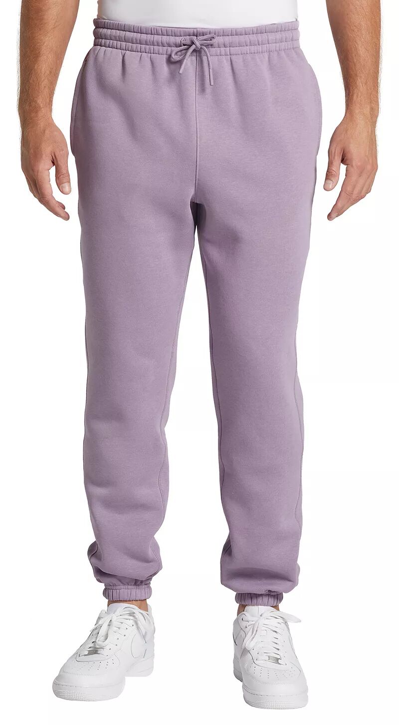 Мужские флисовые брюки с поясом Dsg, фиолетовый