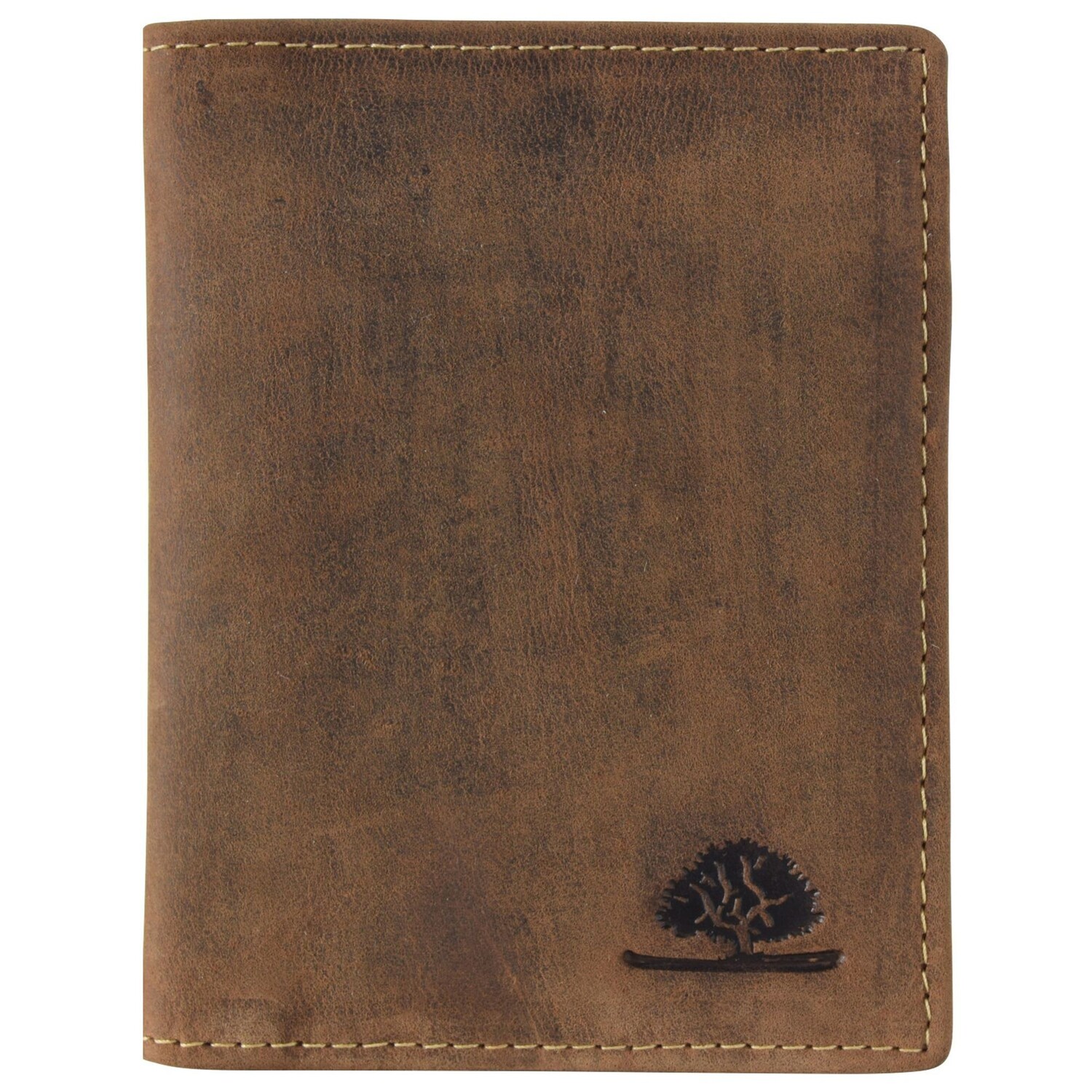 

Кошелек Greenburry Vintage Kreditkartenetui Leder 9 см, коричневый