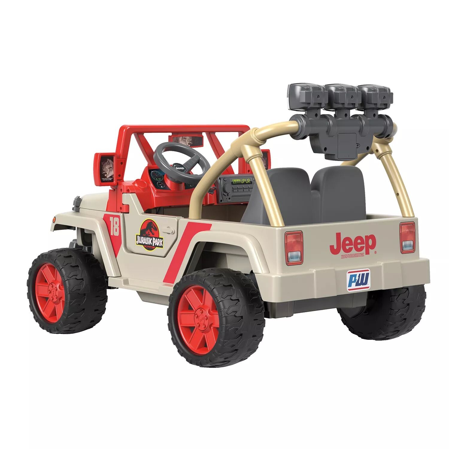 

Jeep Wrangler в парке Юрского периода от Power Wheels Power Wheels