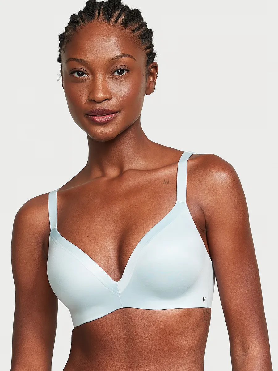 

Беспроводной бюстгальтер идеальной формы Infinity Flex Victoria'S Secret Bare, цвет Luna Blue