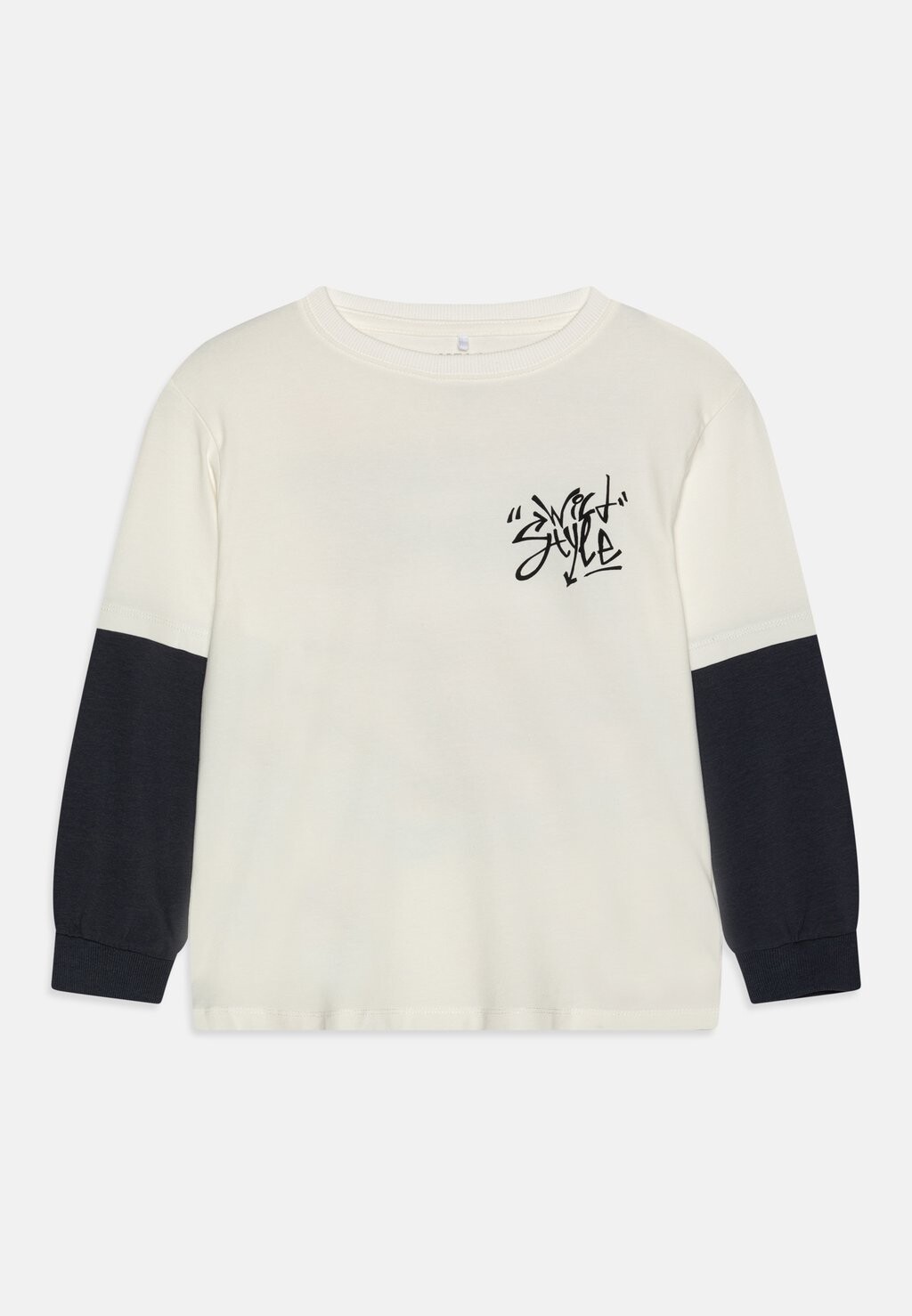 

Футболка с принтом NKMOMSAN LOOSE FIT BOX Name it, цвет jet stream