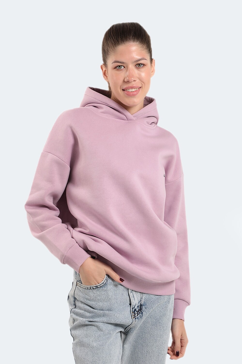 

Женский свитшот Kaveh Сиреневый Slazenger, розовый