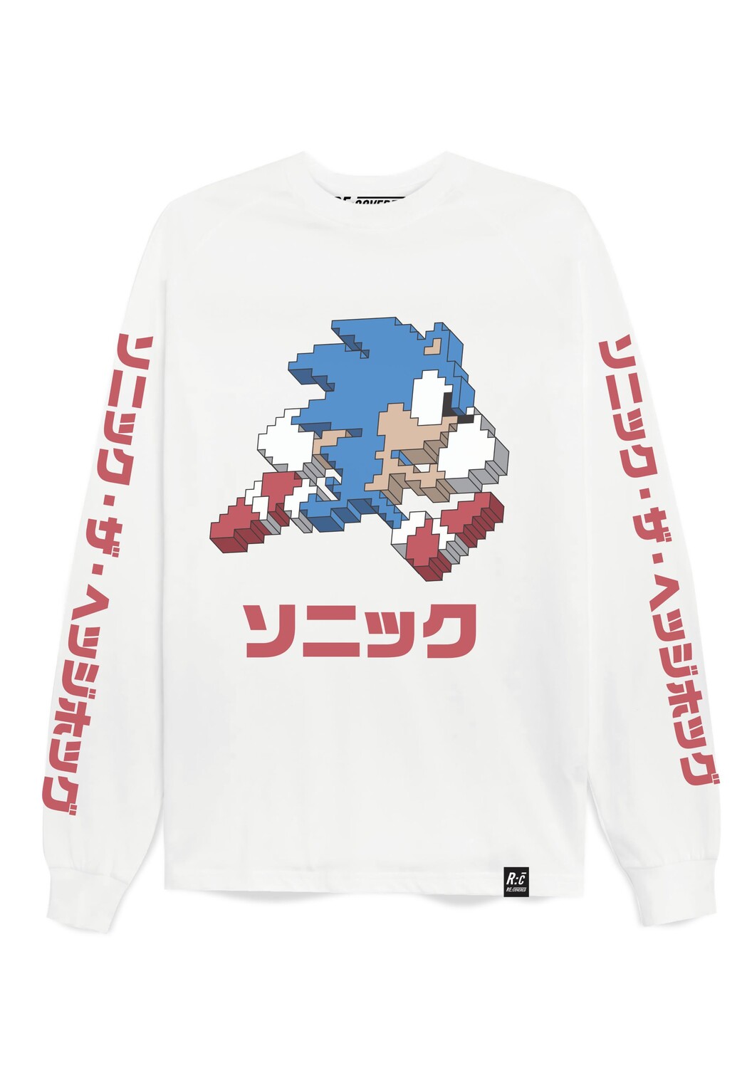 

Футболка Recovered Sega Arcade Text Oversized, белый