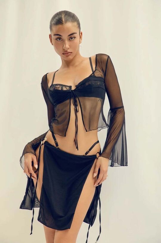 

Блузка MARGARET TOP God Save Queens, черный