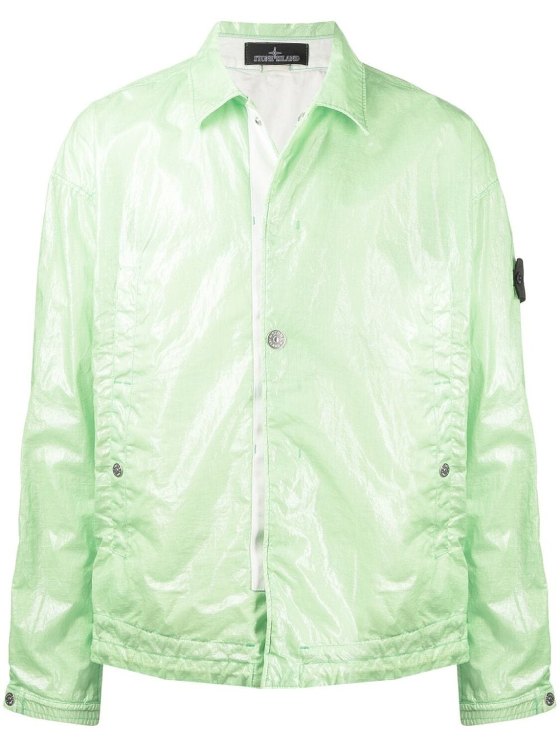 

Stone Island Shadow Project легкая куртка с нашивкой Compass, зеленый