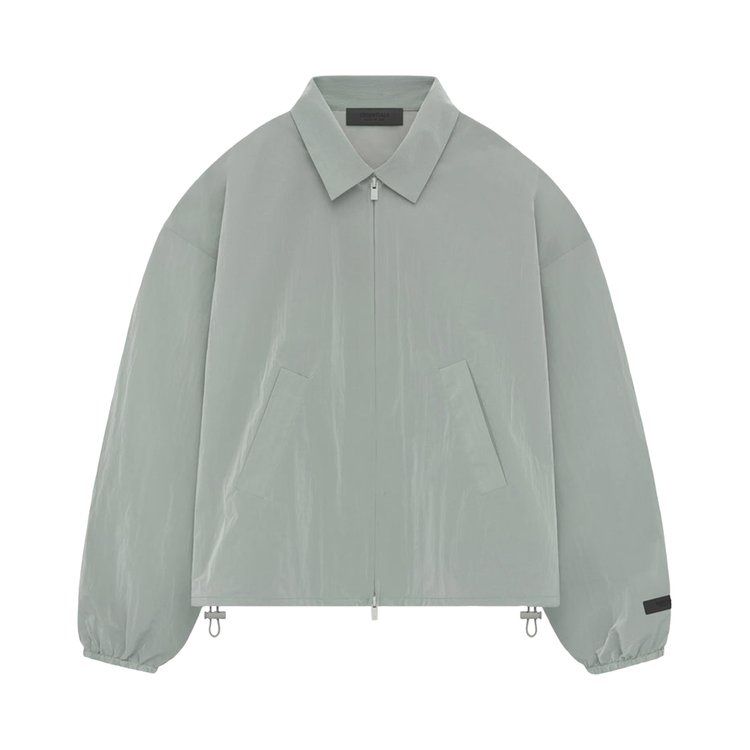 

Бомбер Fear of God Essentials Crinkle Nylon Shell Bomber, цвет Seal