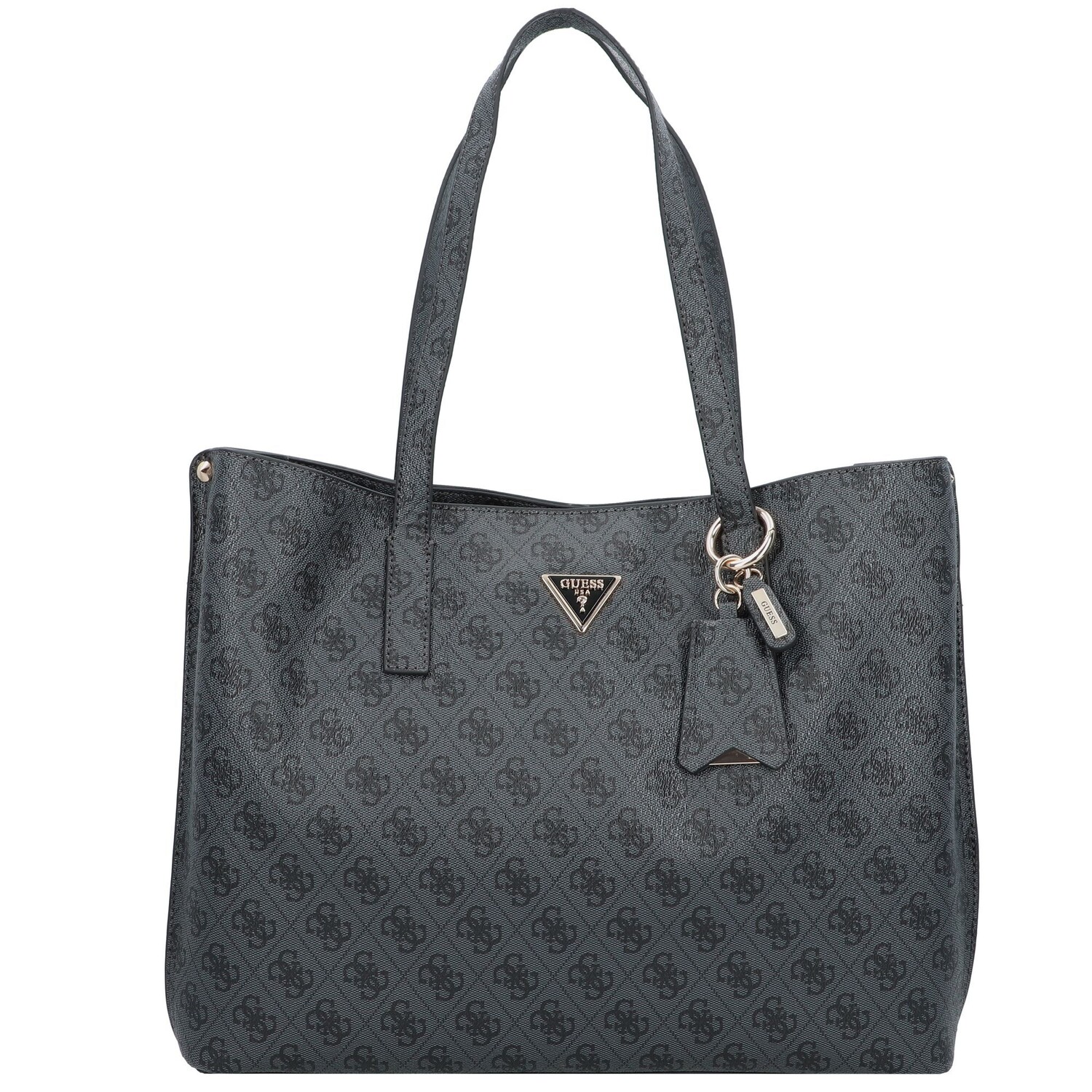 

Сумка шоппер Guess Meridian Tasche 42см, цвет coal logo