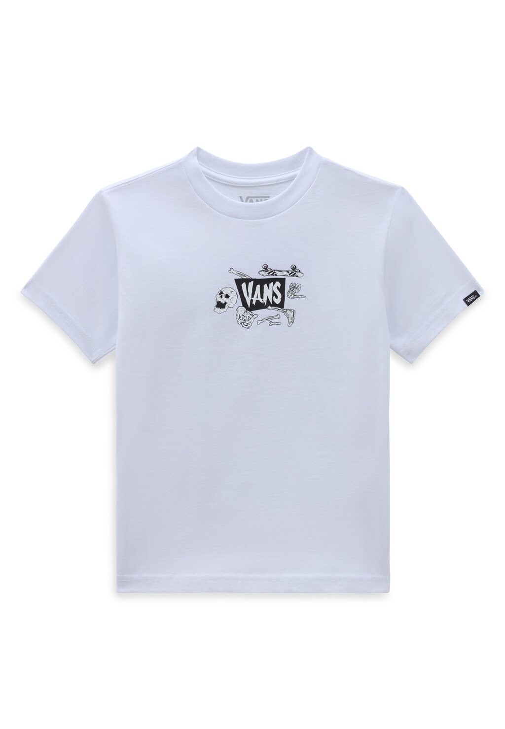 

Футболка с принтом SKELETON Vans, цвет white