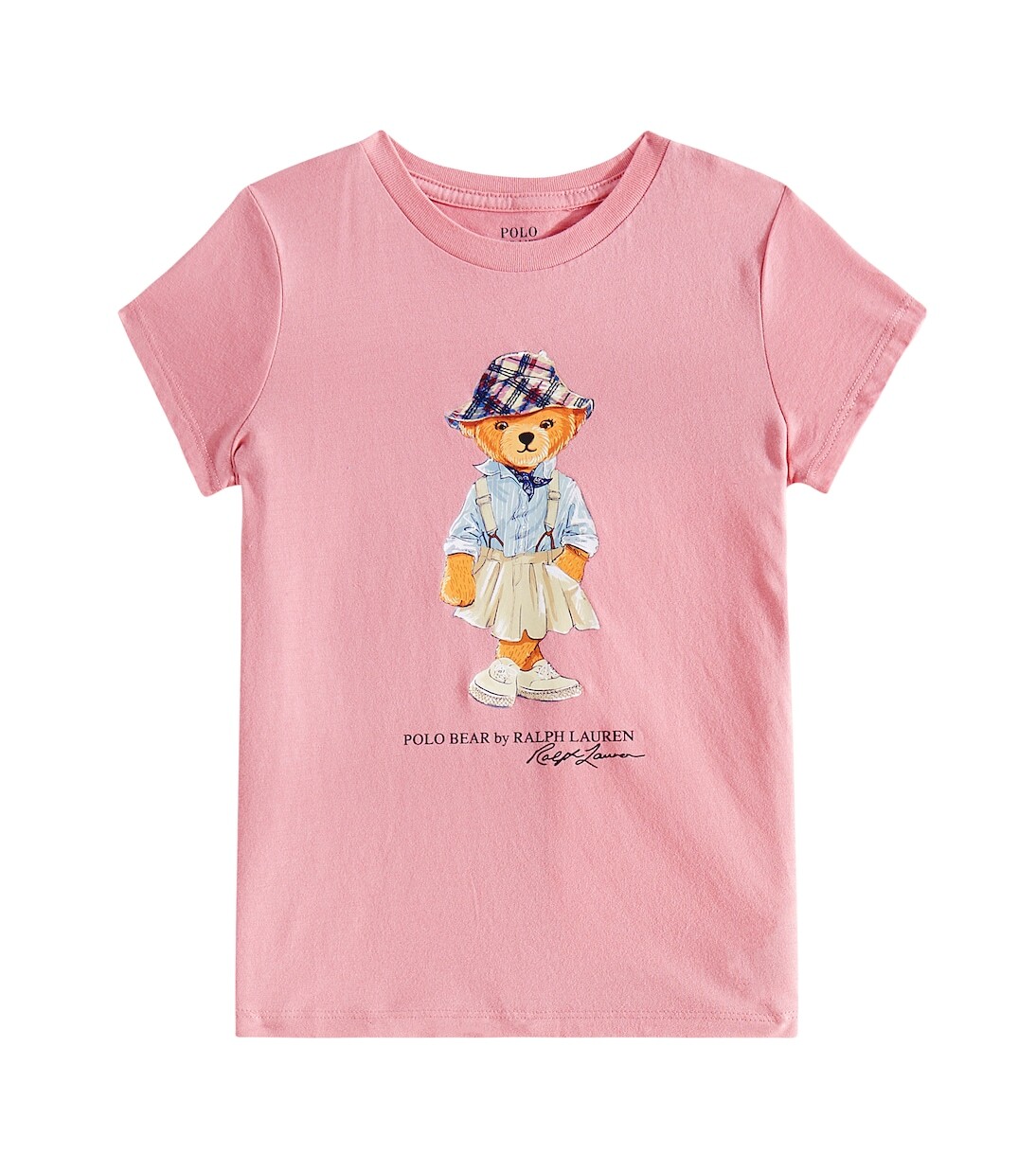 

Футболка Polo Bear из хлопкового джерси Polo Ralph Lauren, розовый