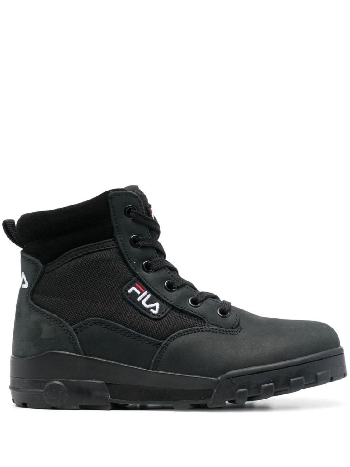 

Fila ботинки Grunge на шнуровке, черный