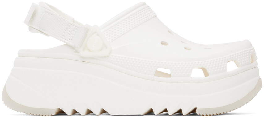 

Белые сабо Crocs Hiker Xscape
