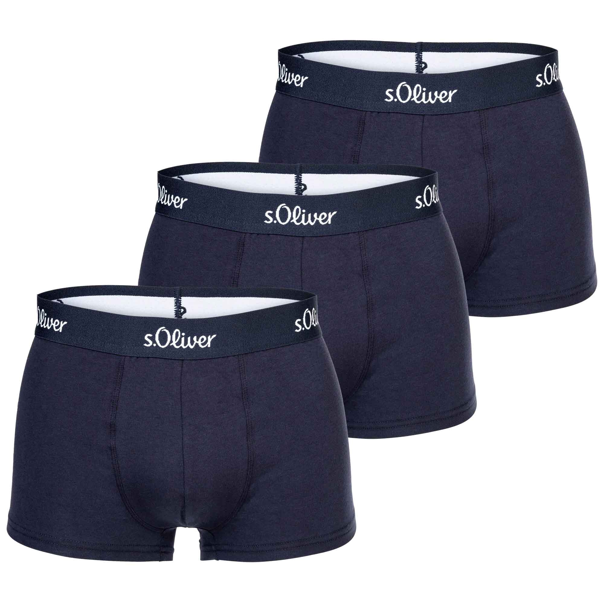 

Боксеры S Oliver Boxershort 3 шт, морской