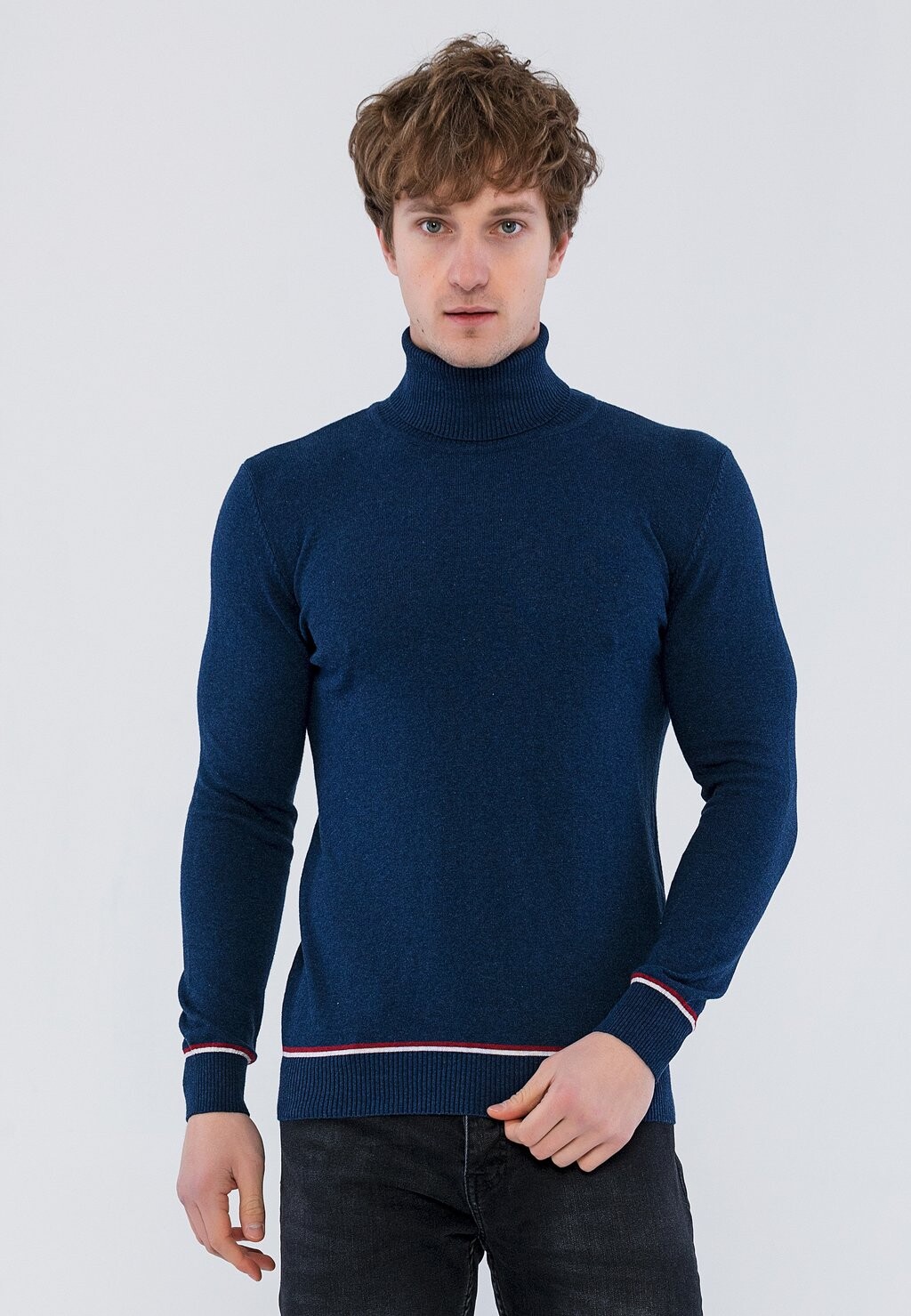 

Свитер Darius Felix Hardy, цвет navy melange