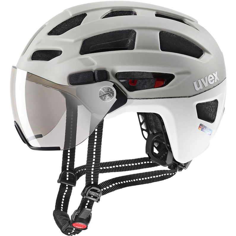 шлем велосипедный uvex finale 2 0 синий размер 52 57 Велосипедный шлем с козырьком Finale Uvex, бежевый