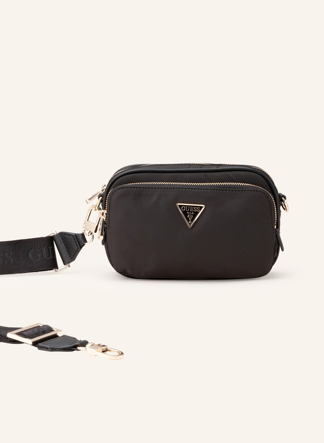 

Сумка через плечо GUESS ECO GEMMA, черный