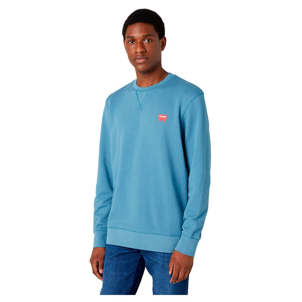 

Толстовка Wrangler Sign Off Regular Fit, синий