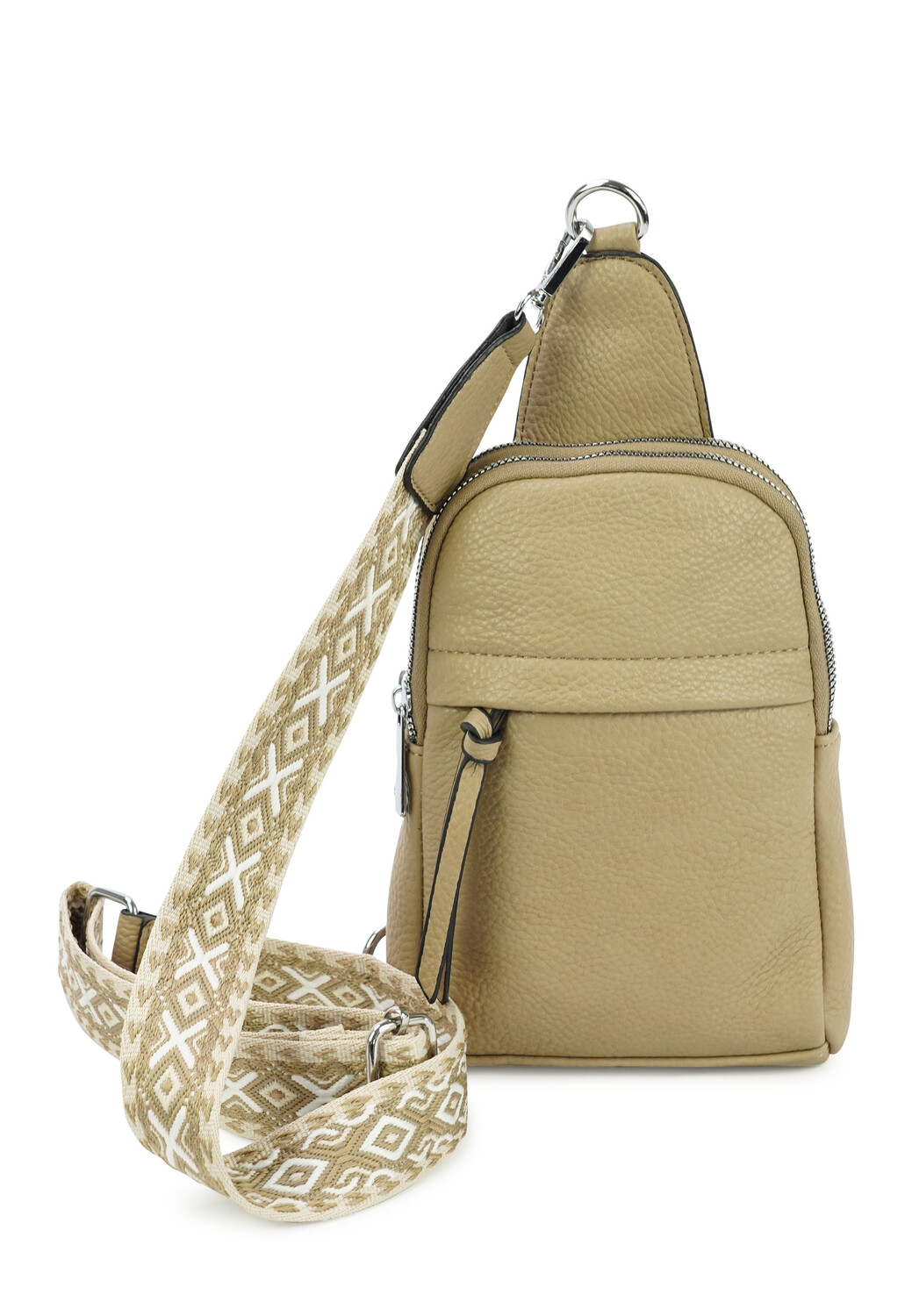 

Сумка через плечо Harpa Crossbody Bag TARA, серо-коричневый