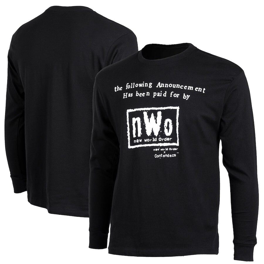 

Футболка с длинным рукавом Contenders Clothing Nwo, черный