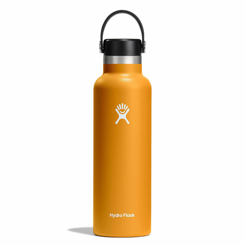 

Стандартная бутылка с гибкой крышкой на 21 унцию Hydro Flask, коричневый