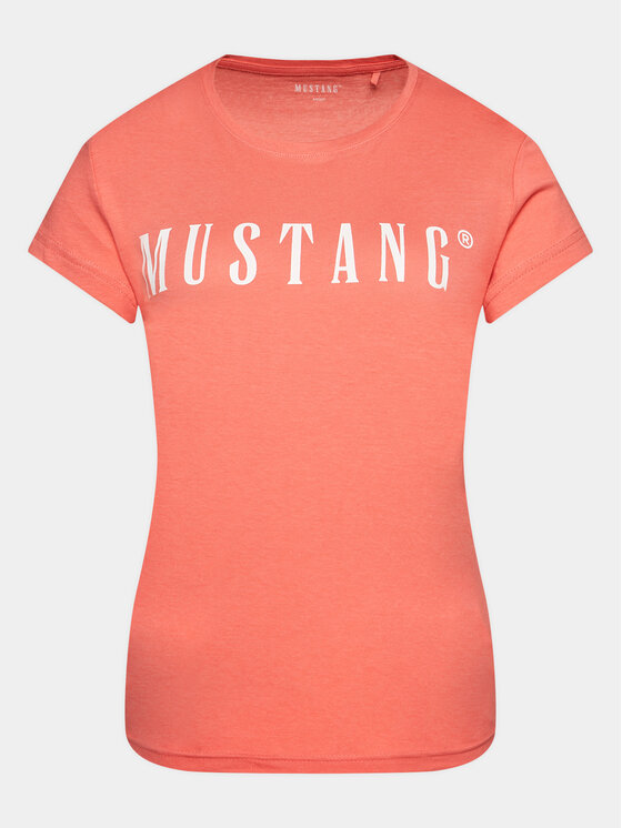 футболка mustang размер s розовый Футболка стандартного кроя Mustang, розовый