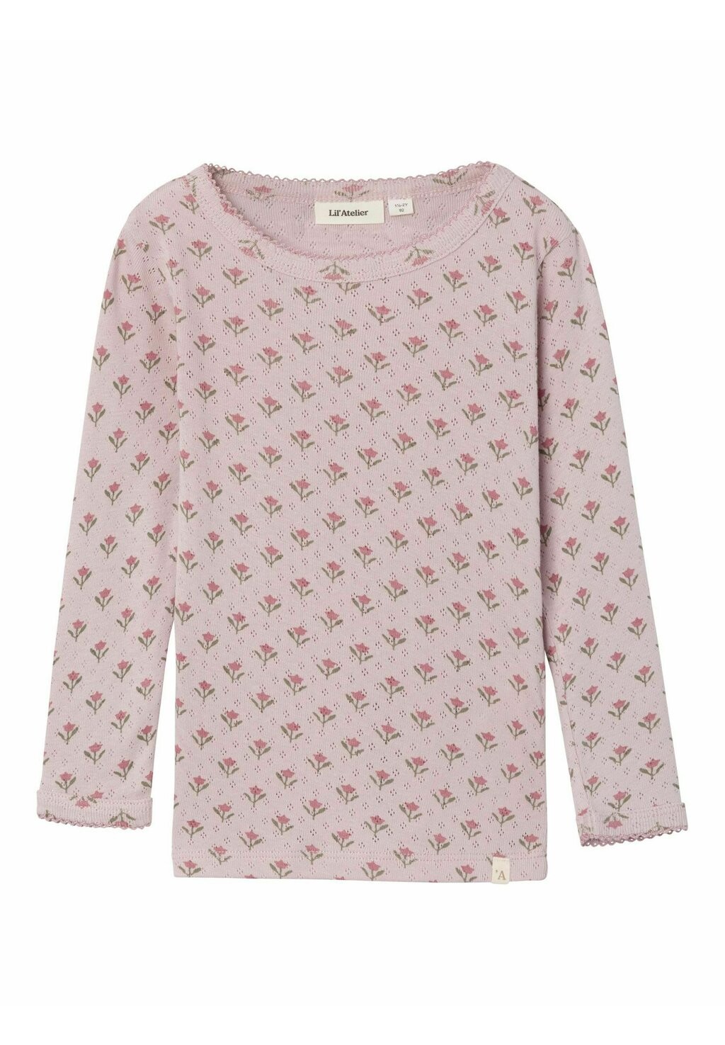 

Вязаный свитер SLIM FIT Lil' Atelier, цвет violet ice