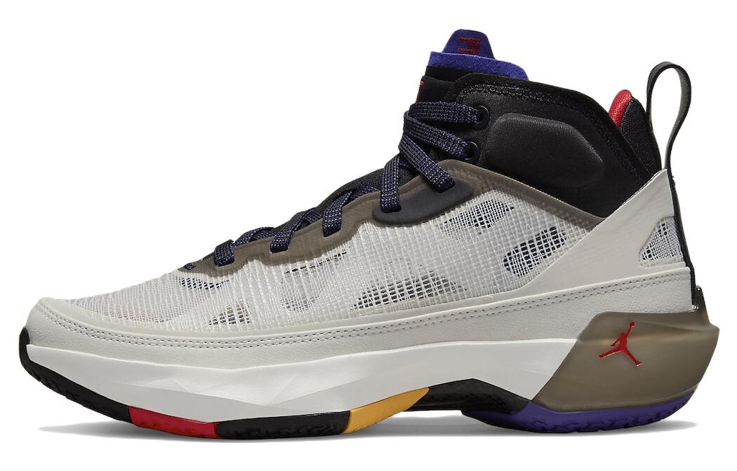 

Jordan 37 Beyond Borders Light Bone Dark Concord