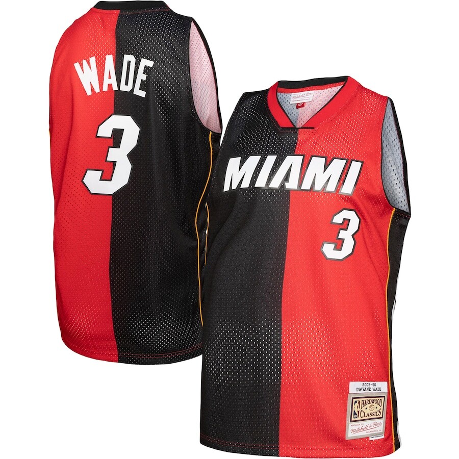 

Джерси Mitchell & Ness Miami Heat, черный