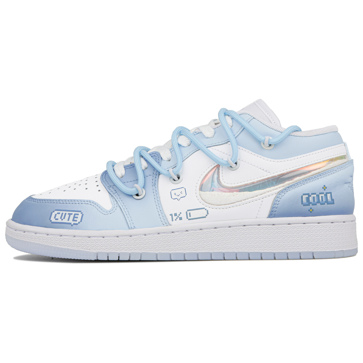 

Jordan Air Jordan 1 винтажные баскетбольные кроссовки женские, Sky Blue