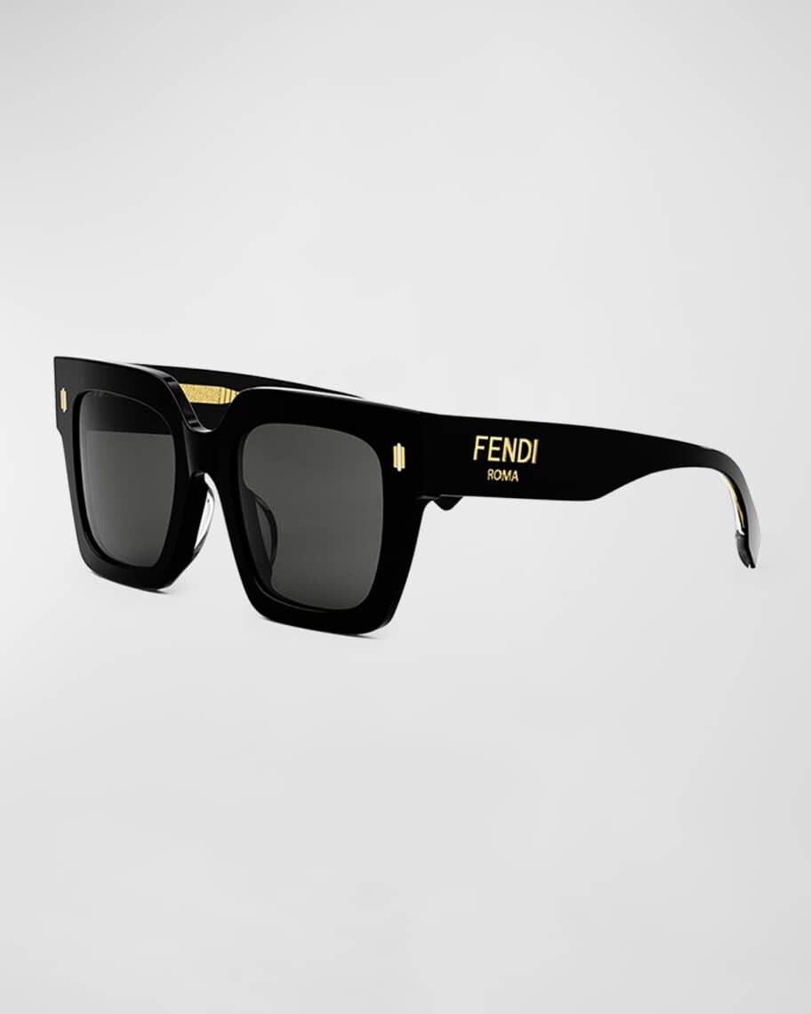 

Солнцезащитные очки Fendi Roma квадратной формы из ацетата
