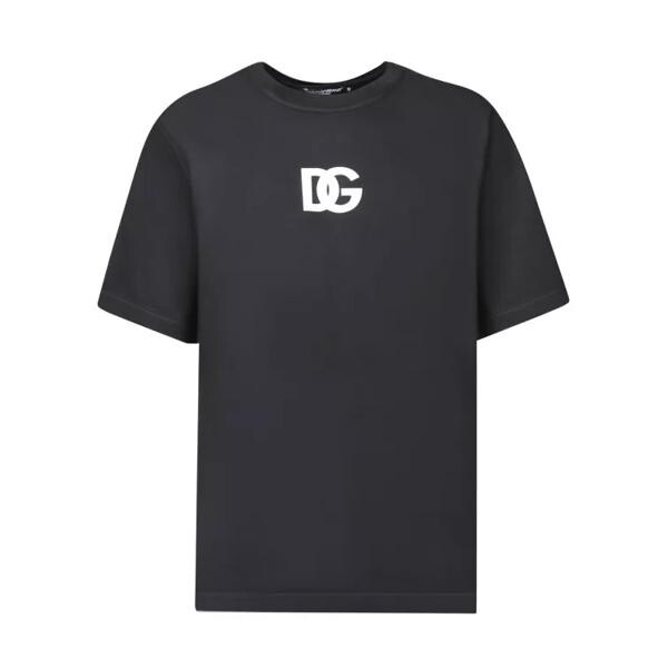 

Футболка black logo print t-shirt Dolce&Gabbana, черный