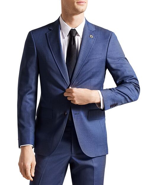 

Темно-цвет Blue костюмный пиджак Upsala Ted Baker, цвет Blue