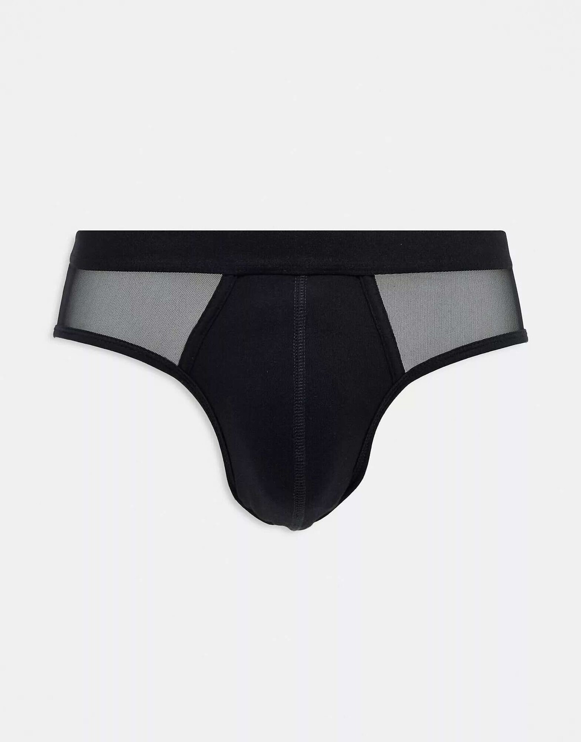 

Черные трусы из сетки ASOS