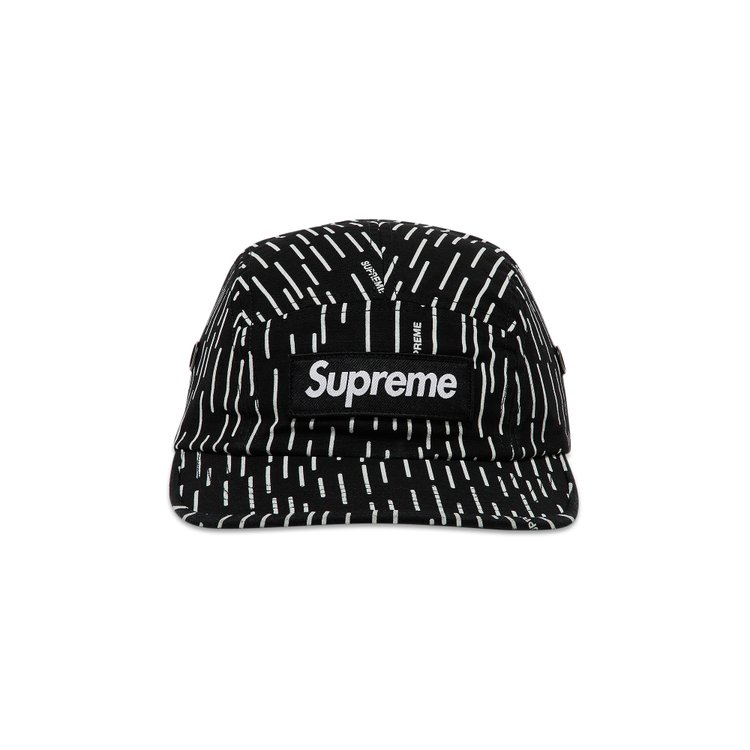 

Бейсболка Supreme Military Camp Cap, цвет Black Raindrop