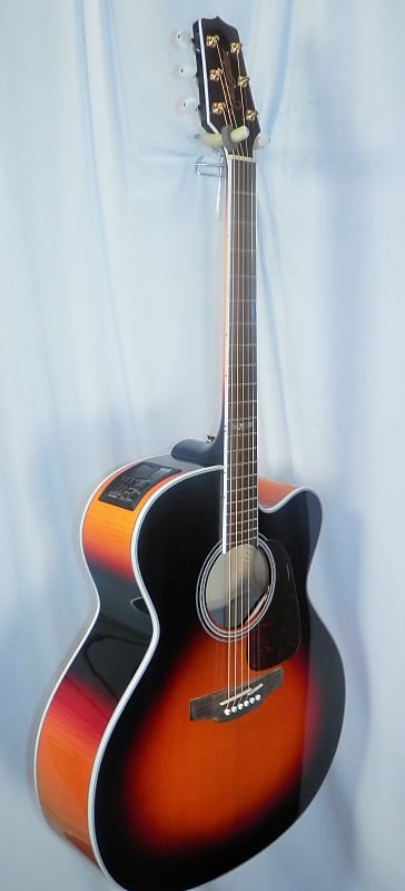 Акустическая гитара Takamine GJ72CEBSB G-Series Jumbo Cutaway Acoustic Electric Brown Sunburst