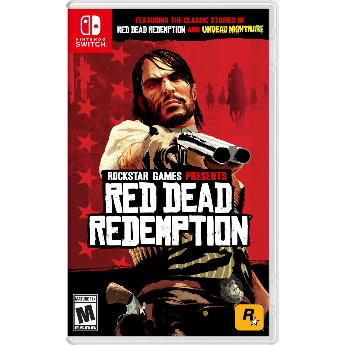 картридж для nintendo switch red dead redemption рус суб новый Видеоигра Red Dead Redemption (with Undead Nightmare DLC) - Nintendo Switch